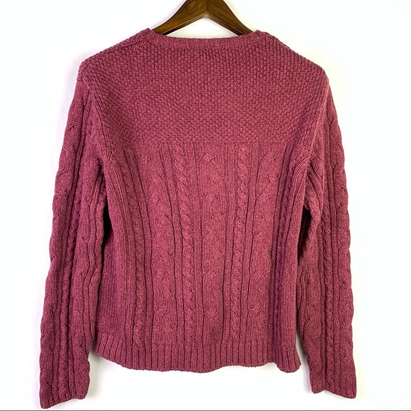 Cabelas Heavy Knit Long Sleeve Sweater Size L - Picture 2 of 4